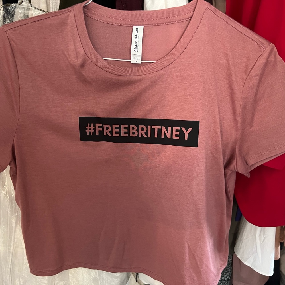 Free Britney crop top